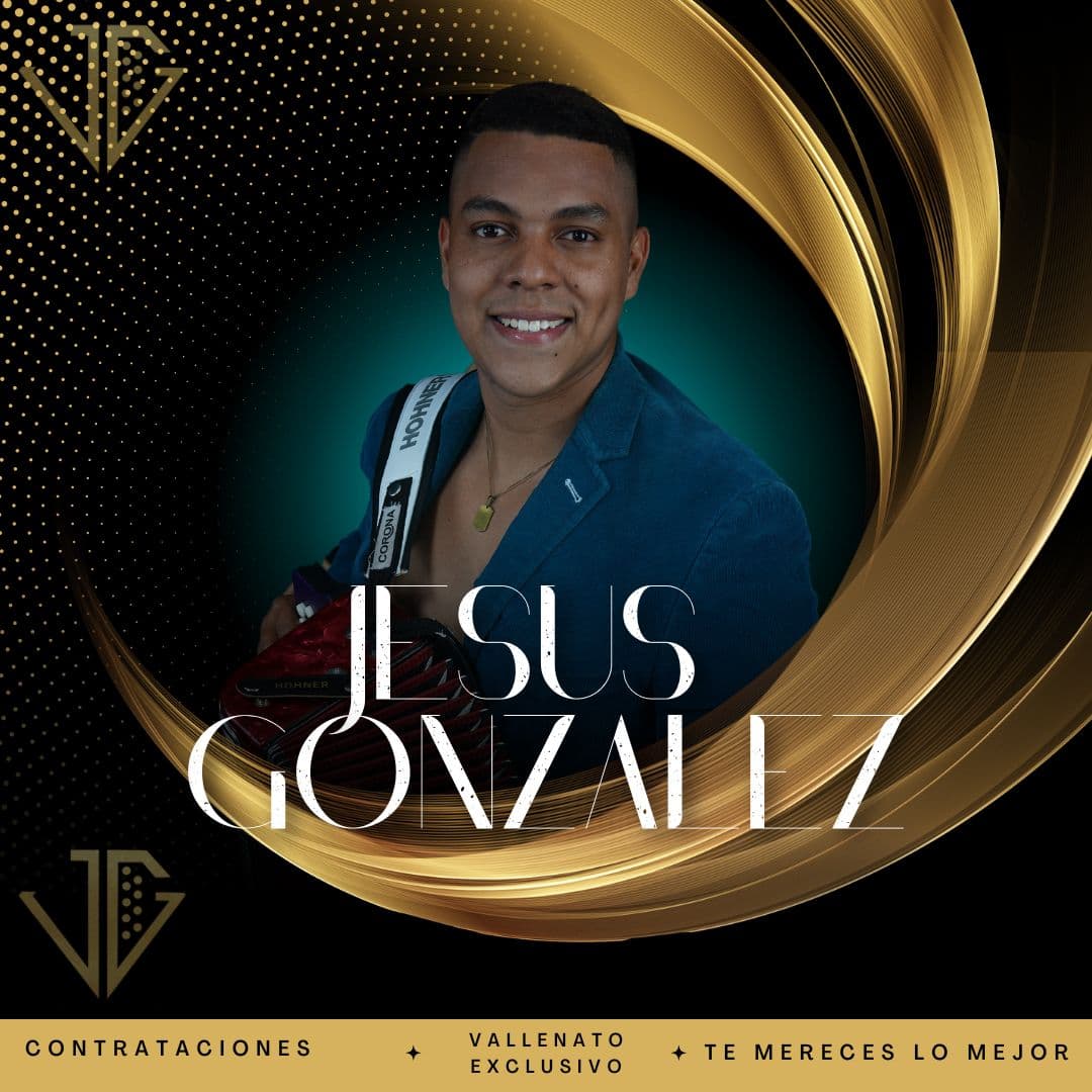 Jesús González, acordeonista vallenato profesional